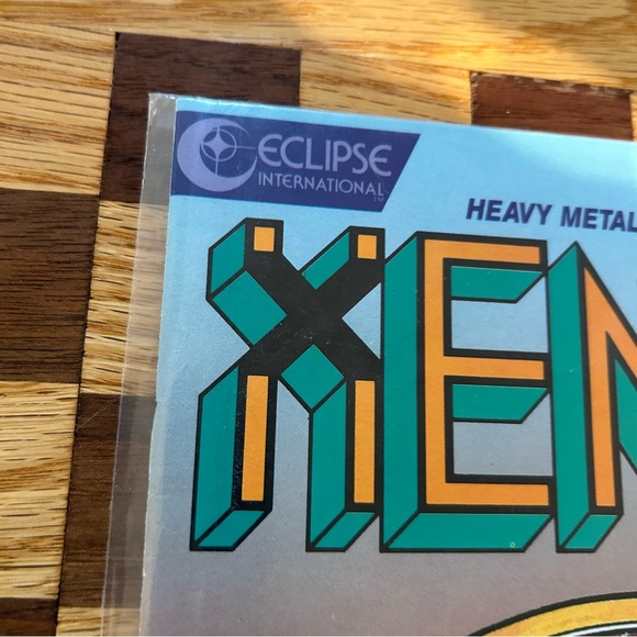 Xenon Heavy Metal Warrior Top Graphic Novel Bundle set of 2 qty-lovely graphics - Picture 8 of 13